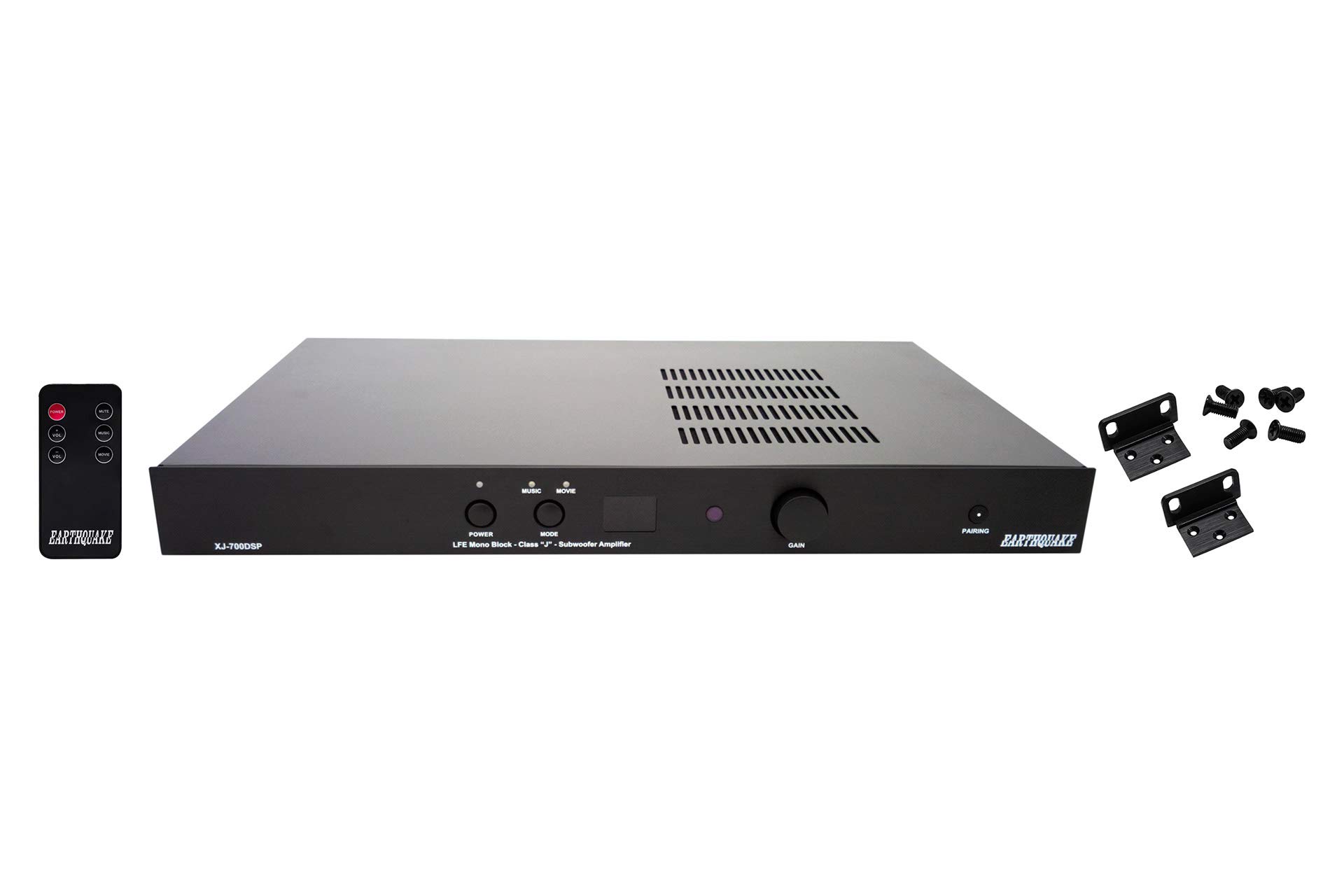 EARTHQUAKE ウーハー、アンプ XJ-700DSP LFE Mono Amplifier – Earthquake Sound